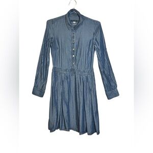 Tommy Hilfiger Indigo Long Sleeve Dress Woman’s size 2